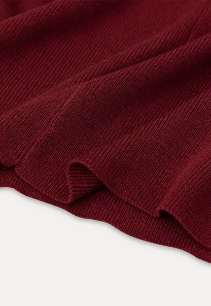 Asymmetrical Cowl Neck Woolen Knit Sweater