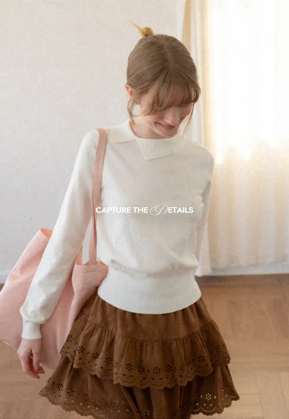 Peter Pan Collar Woolen Knit Sweater