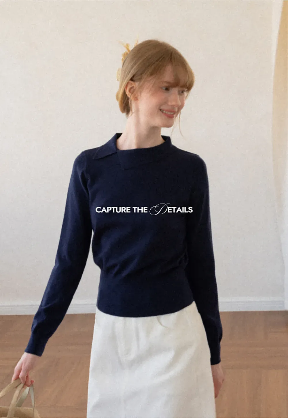 Peter Pan Collar Woolen Knit Sweater