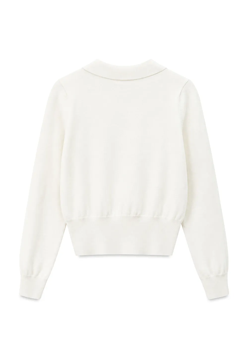Peter Pan Collar Woolen Knit Sweater