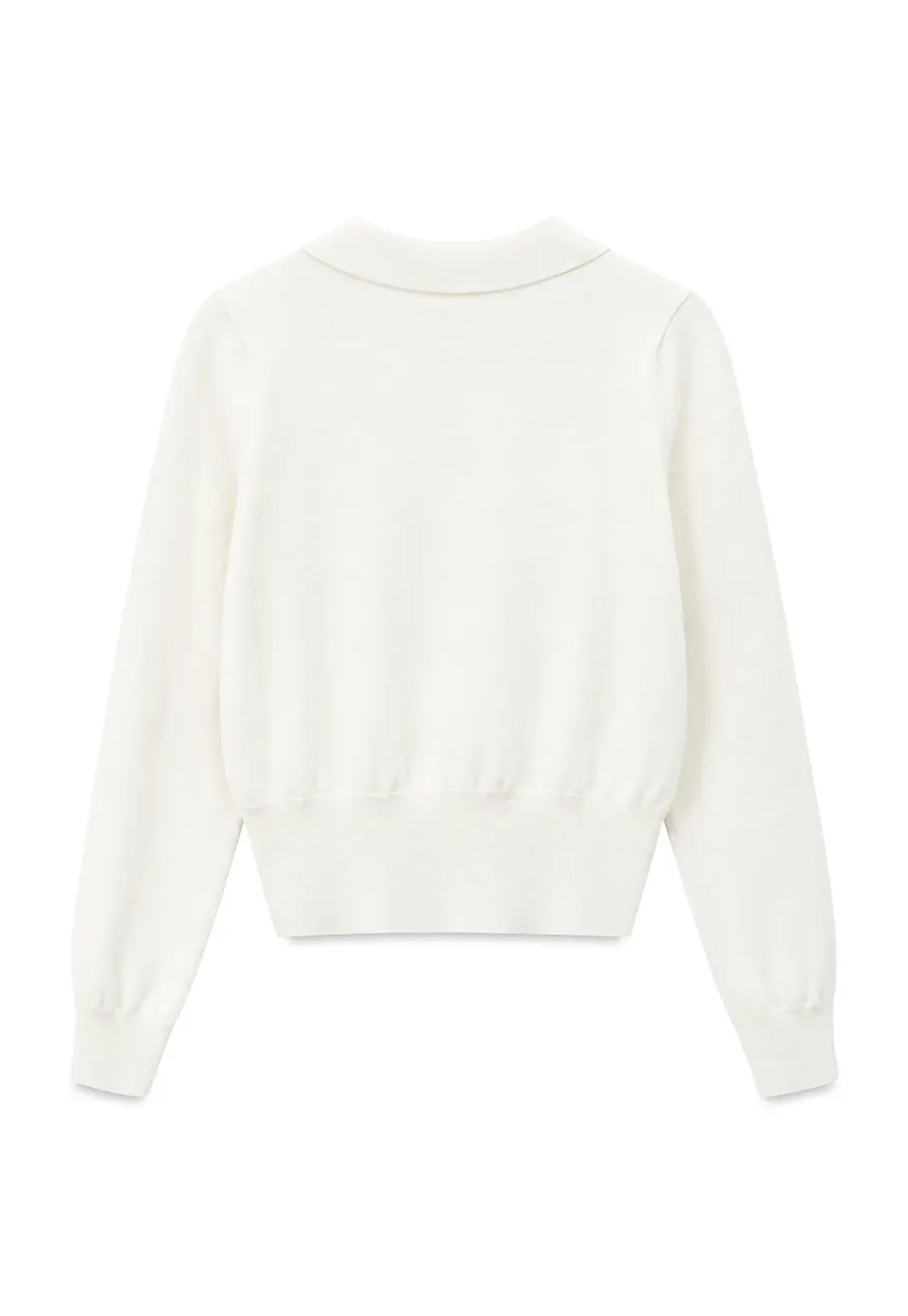 Peter Pan Collar Woolen Knit Sweater