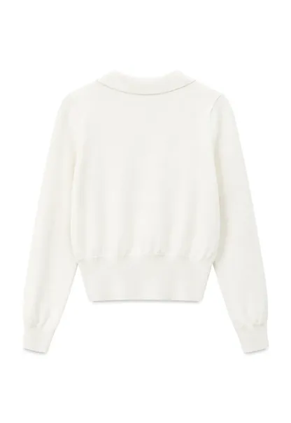 Peter Pan Collar Woolen Knit Sweater