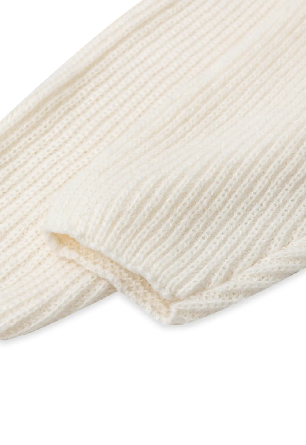 Ribbed Knit Long Sleeve Open Front Cardigan