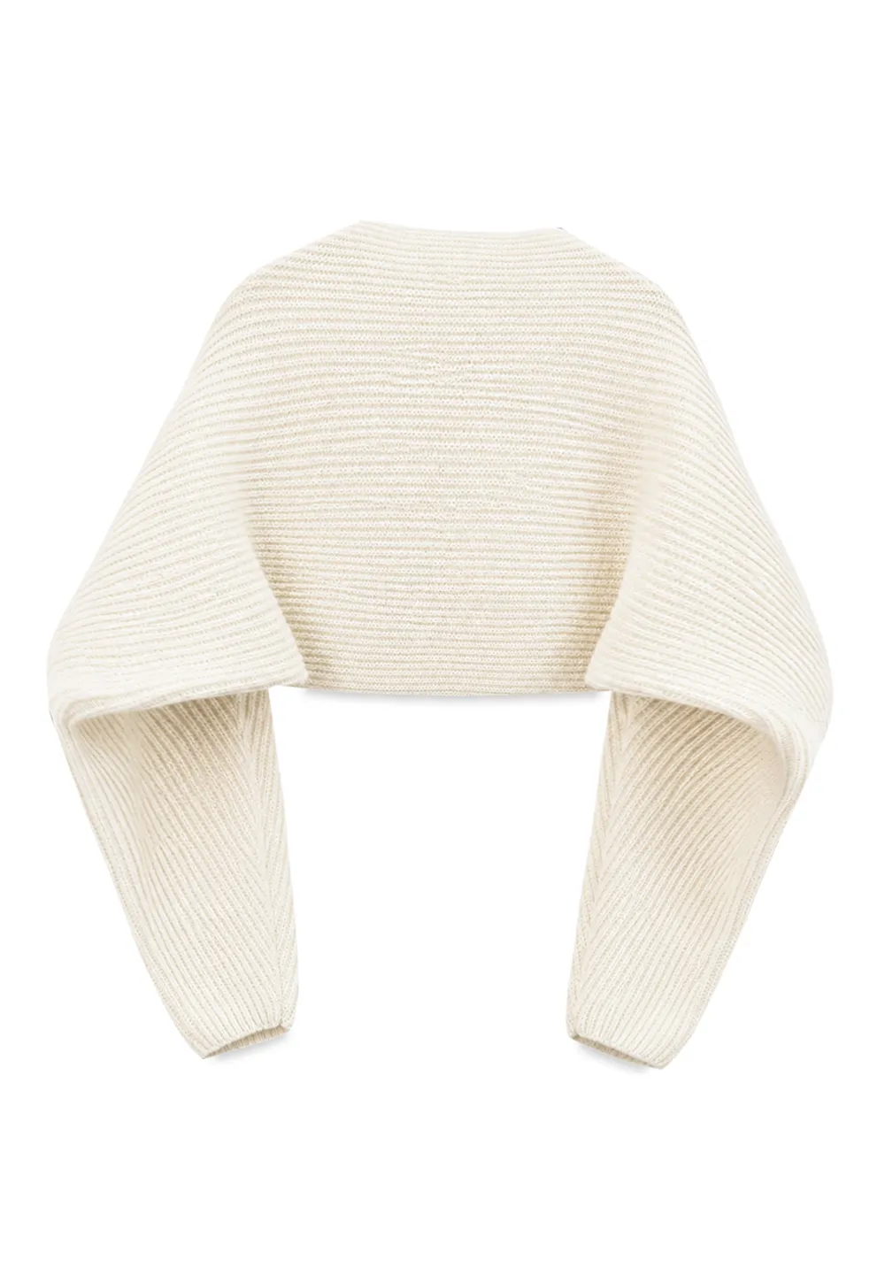 Ribbed Knit Long Sleeve Open Front Cardigan