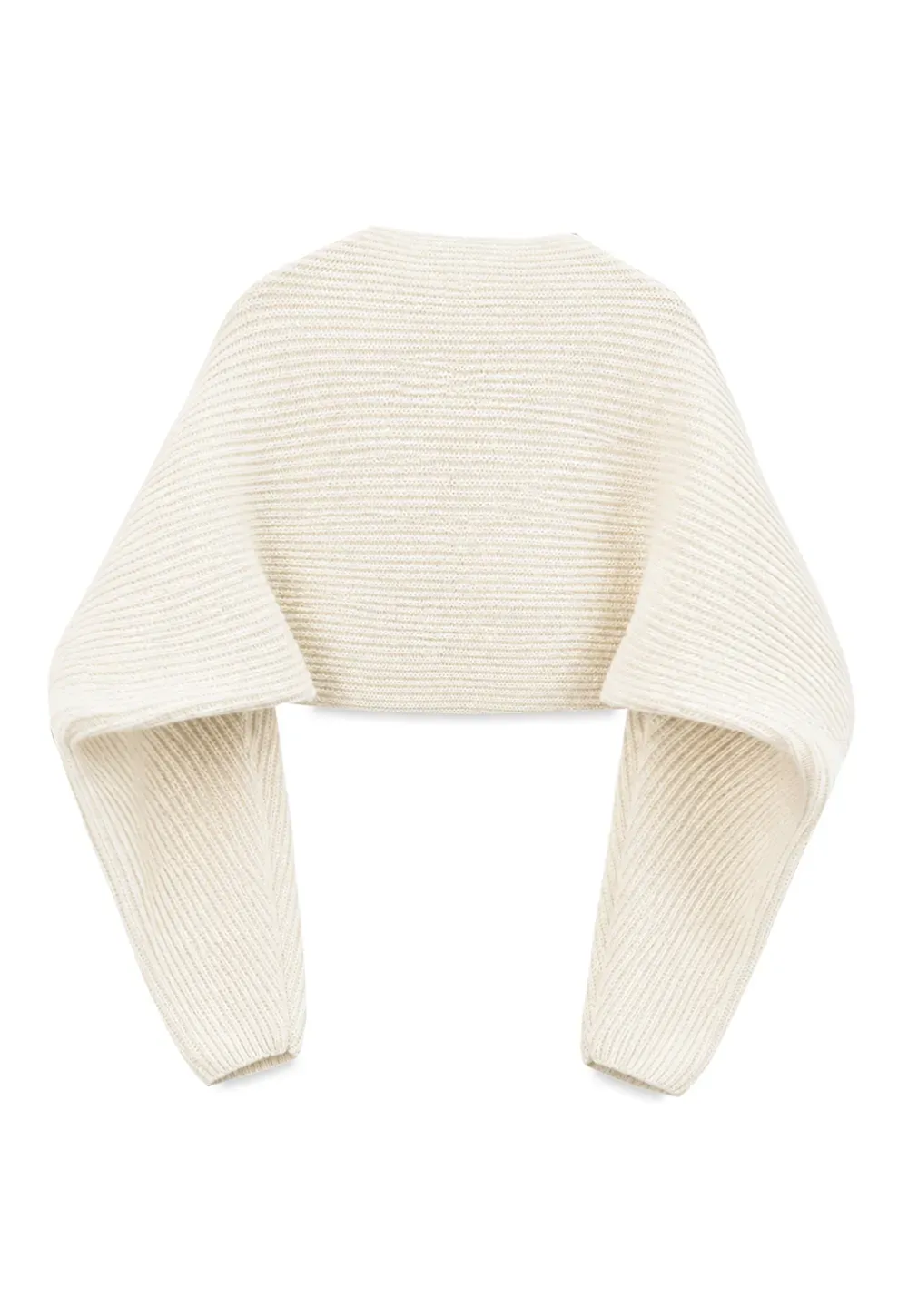 Ribbed Knit Long Sleeve Open Front Cardigan