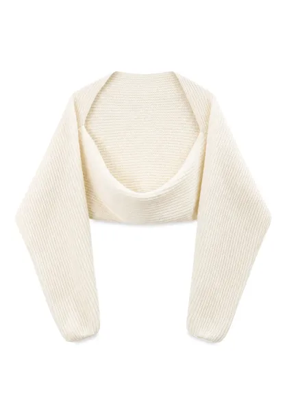 Ribbed Knit Long Sleeve Open Front Cardigan