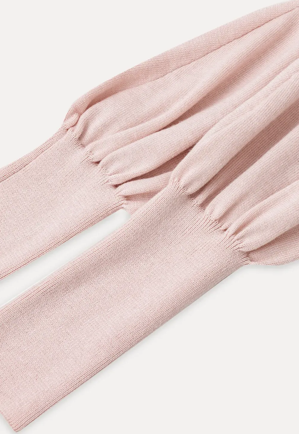 Cropped Bolero Style Ribbed Knit Cardigan