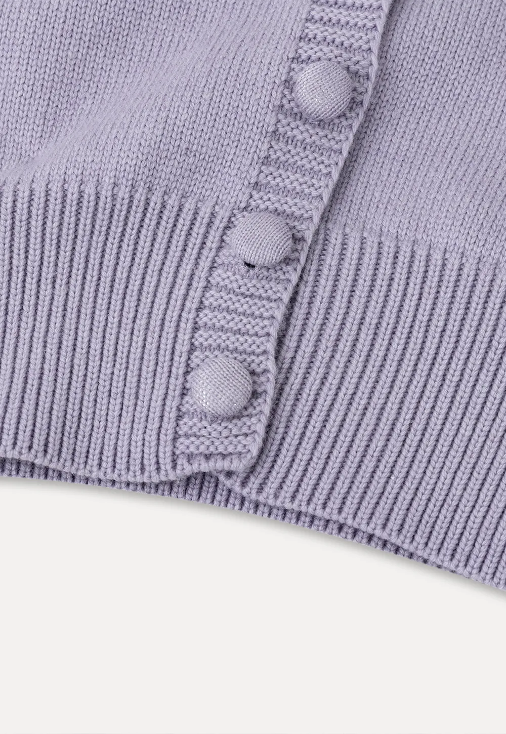 Cropped Ribbed Knit Sweater