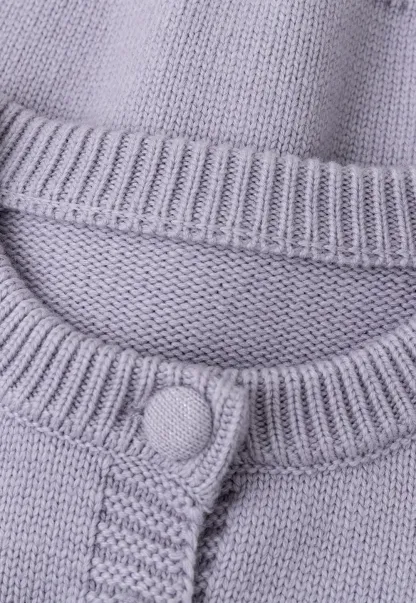 Cropped Ribbed Knit Sweater