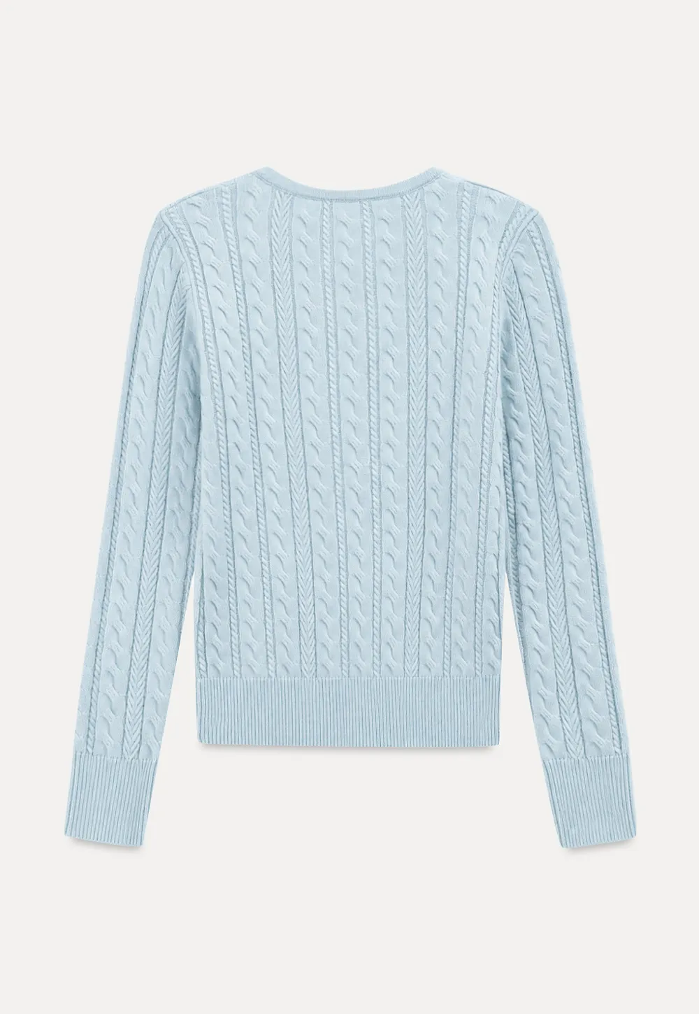 Cable Knit Henley Neck Long Sleeve Woolen Knit Sweater