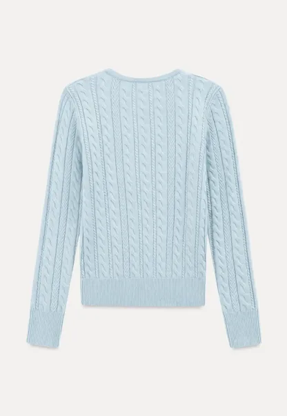 Cable Knit Henley Neck Long Sleeve Woolen Knit Sweater