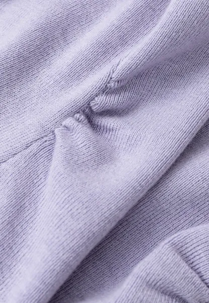 Off Shoulder Draped Neck Woolen Knit Sweater