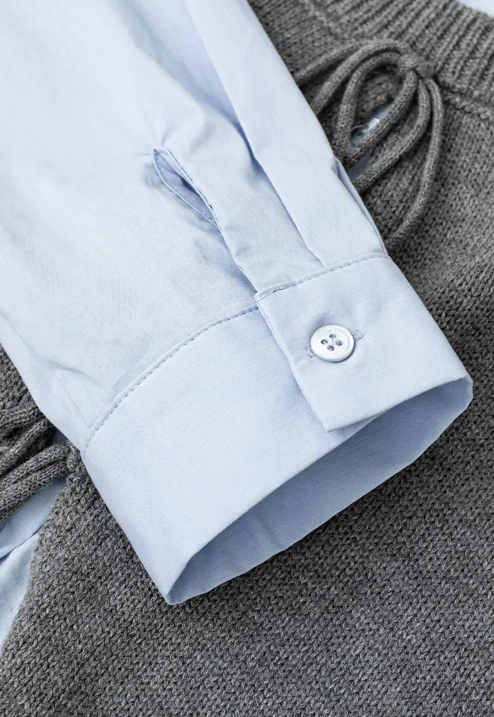 V Neck Knit Vest with Front Tie Detail