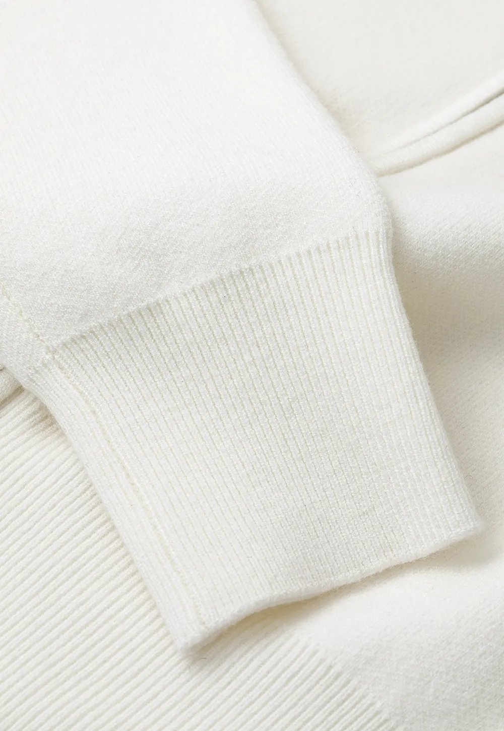 Hooded Zip Front Knit Sweater with Drawstring