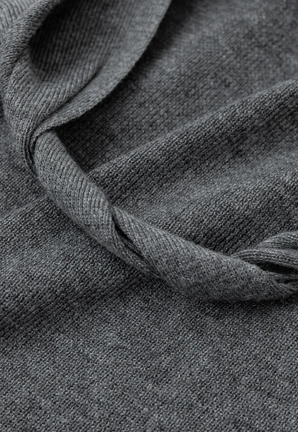 Open Back Long Sleeve Knit Sweater
