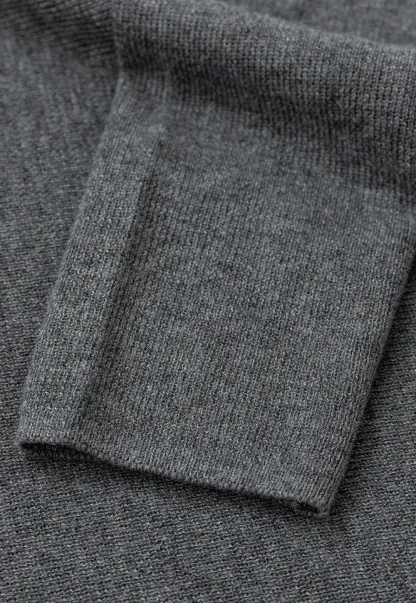 Open Back Long Sleeve Knit Sweater