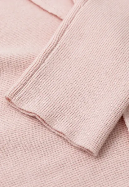 V Neck Cross Front Cutout Long Sleeve Knit Sweater