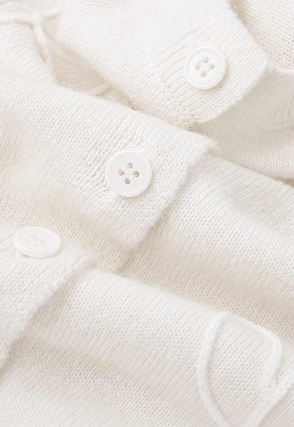 Embroidered Floral Peter Pan Collar Knit Cardigan
