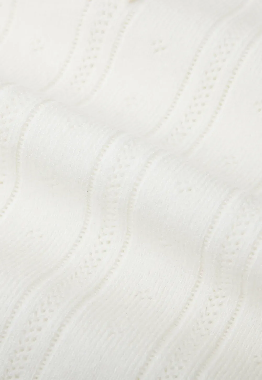 Peter Pan Collar Ribbed Knit Sweater