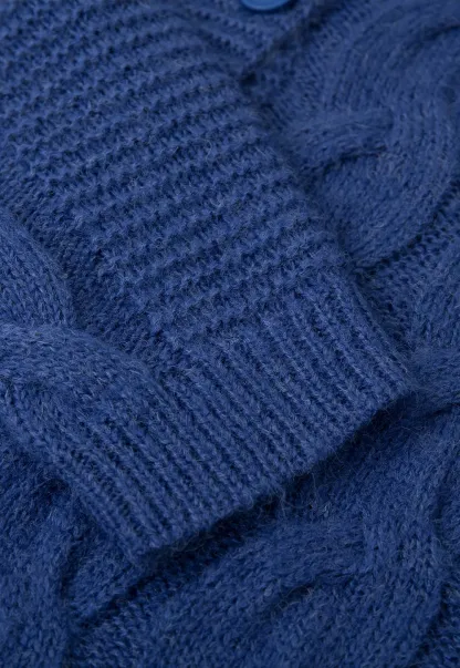 Cable Knit Cardigan Woolen Knit Sweater