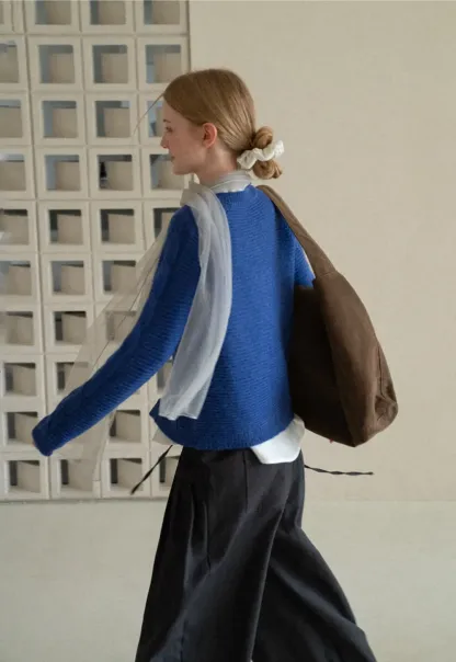 Cable Knit Cardigan Woolen Knit Sweater