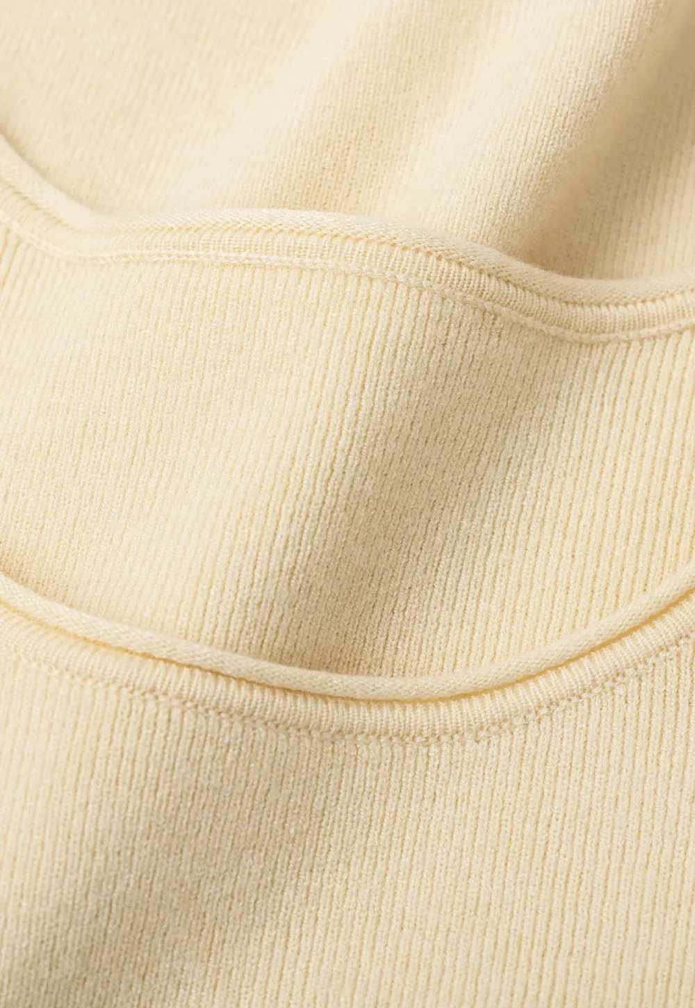 Ribbed Knit Sweater with Buttoned Cuff Detail