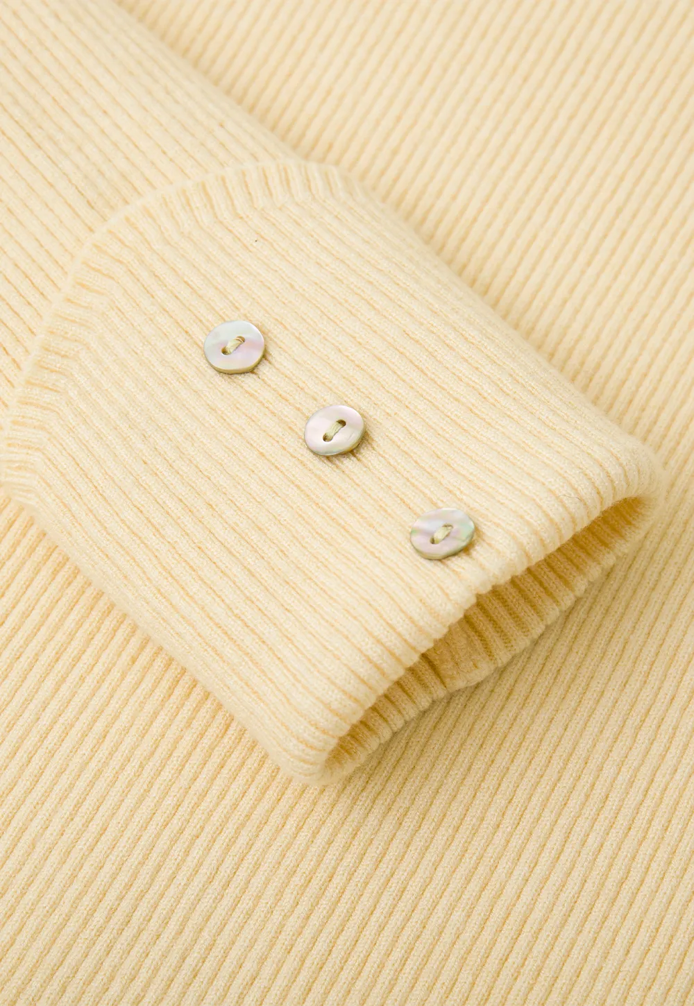 Ribbed Knit Long Sleeve Crew Neck Sweater