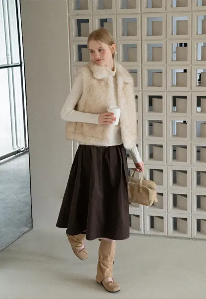 Ribbed Knit Turtleneck Long Sleeve Sweater