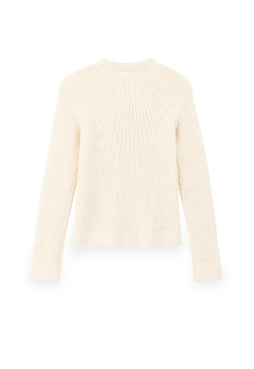 Ribbed Knit Henley Button Front Sweater