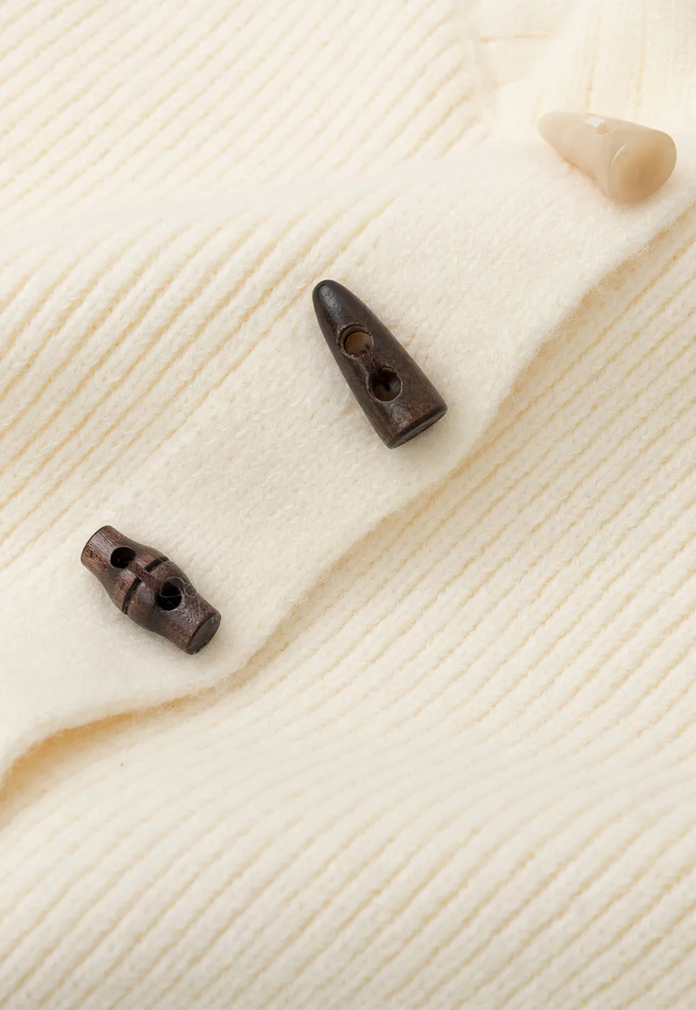 Ribbed Knit Henley Button Front Sweater