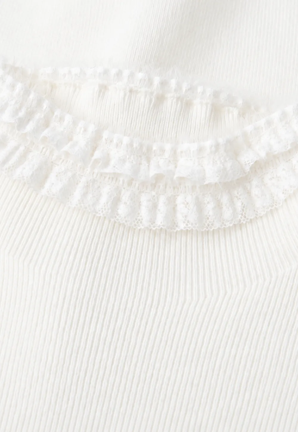 High Neck Ribbed Knit Woolen Sweater