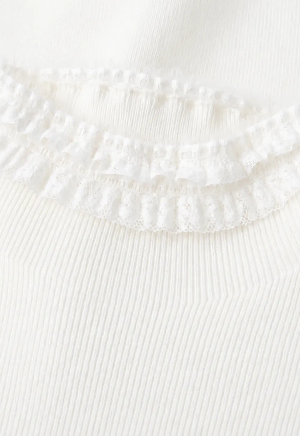 High Neck Ribbed Knit Woolen Sweater