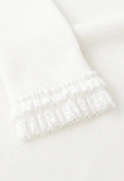 High Neck Ribbed Knit Woolen Sweater