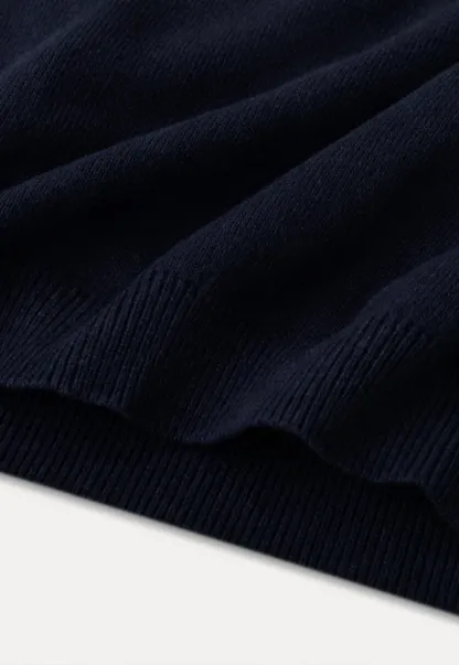 Off Shoulder Asymmetrical Knit Sweater
