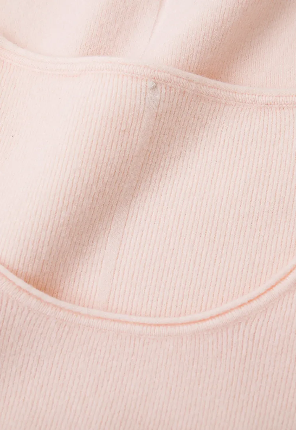 Soft Cashmere Blend Round Neck Long Sleeve Knit Sweater