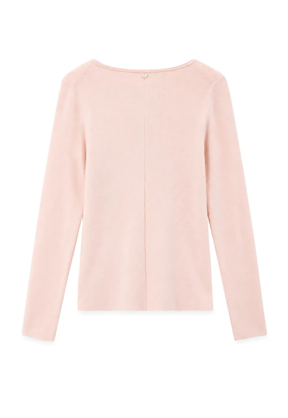 Soft Cashmere Blend Round Neck Long Sleeve Knit Sweater