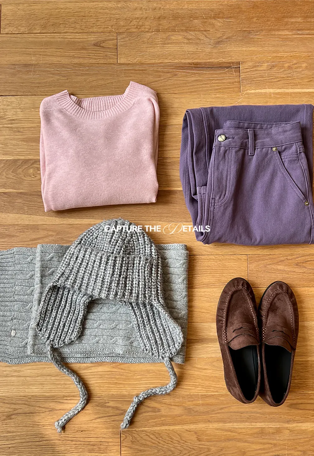 Fine Gauge Ribbed Knit Crewneck Sweater