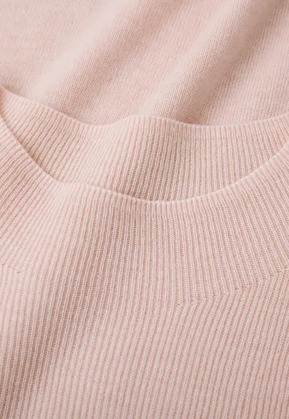 Slim Fit Crew Neck Long Sleeve Wool Knit Sweater
