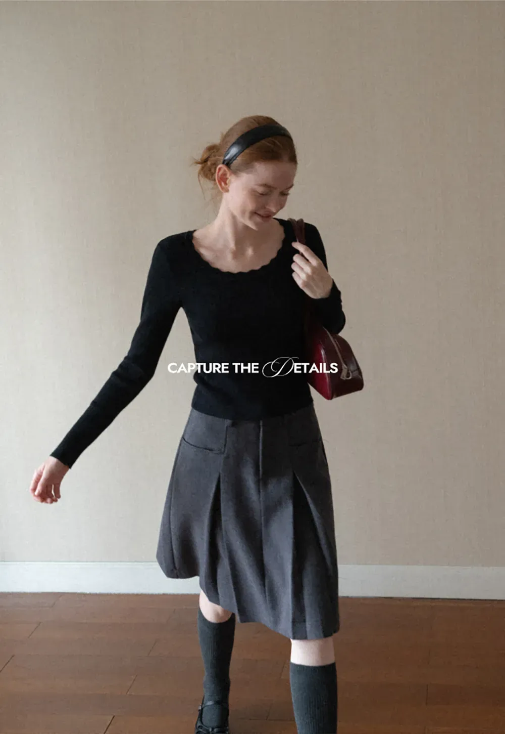 Ribbed Knit Long Sleeve Sweater