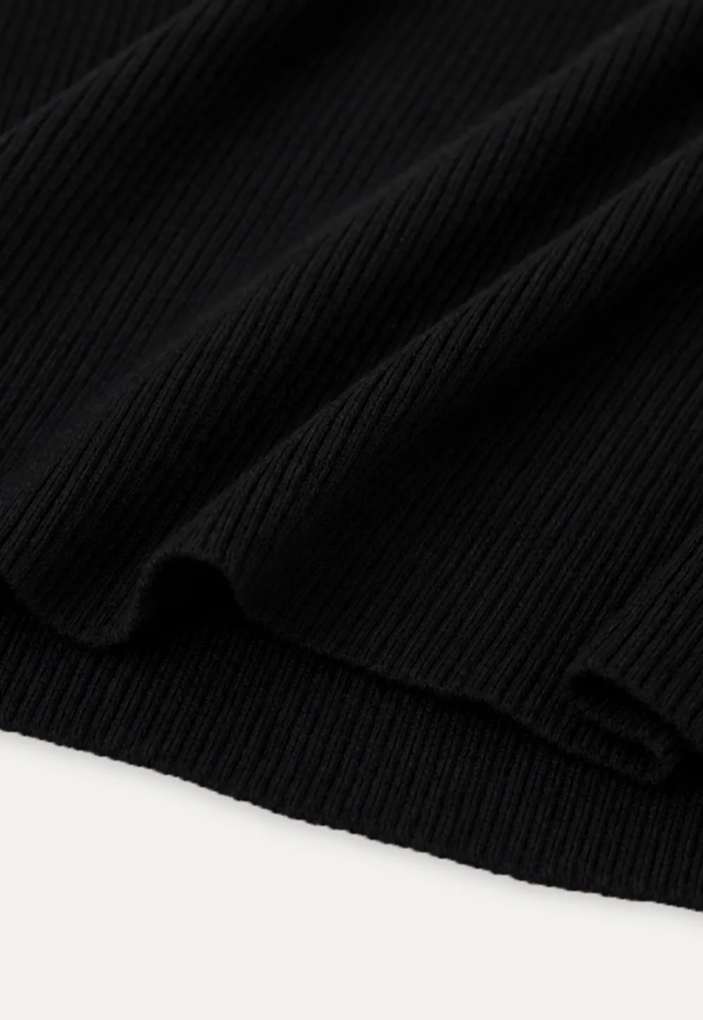 Ribbed Knit Long Sleeve Sweater
