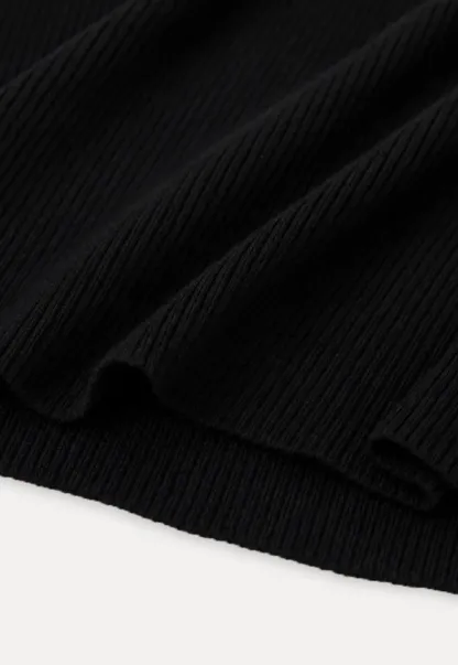 Ribbed Knit Long Sleeve Sweater