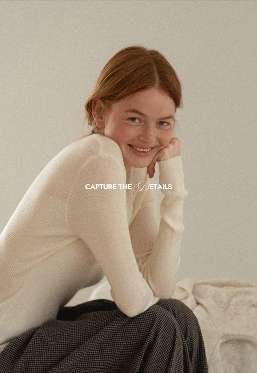 Square Neck Long Sleeve Knit Sweater