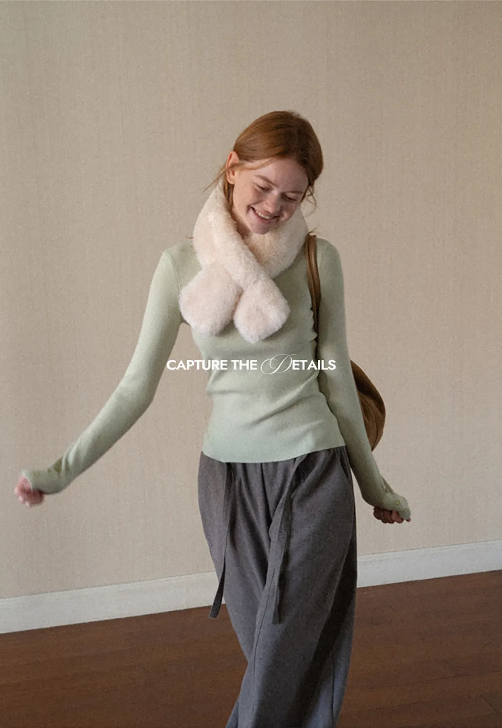 Fine Ribbed Knit Sweater