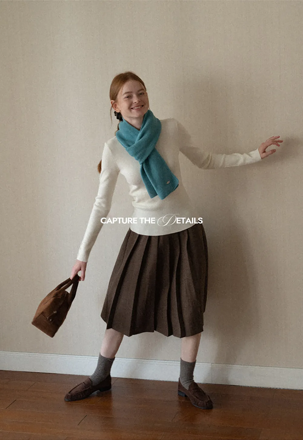 Fine Ribbed Knit Sweater
