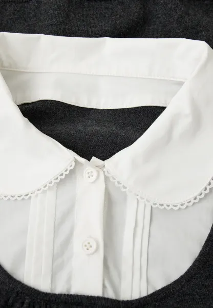 Peter Pan Collar Woolen Knit Sweater