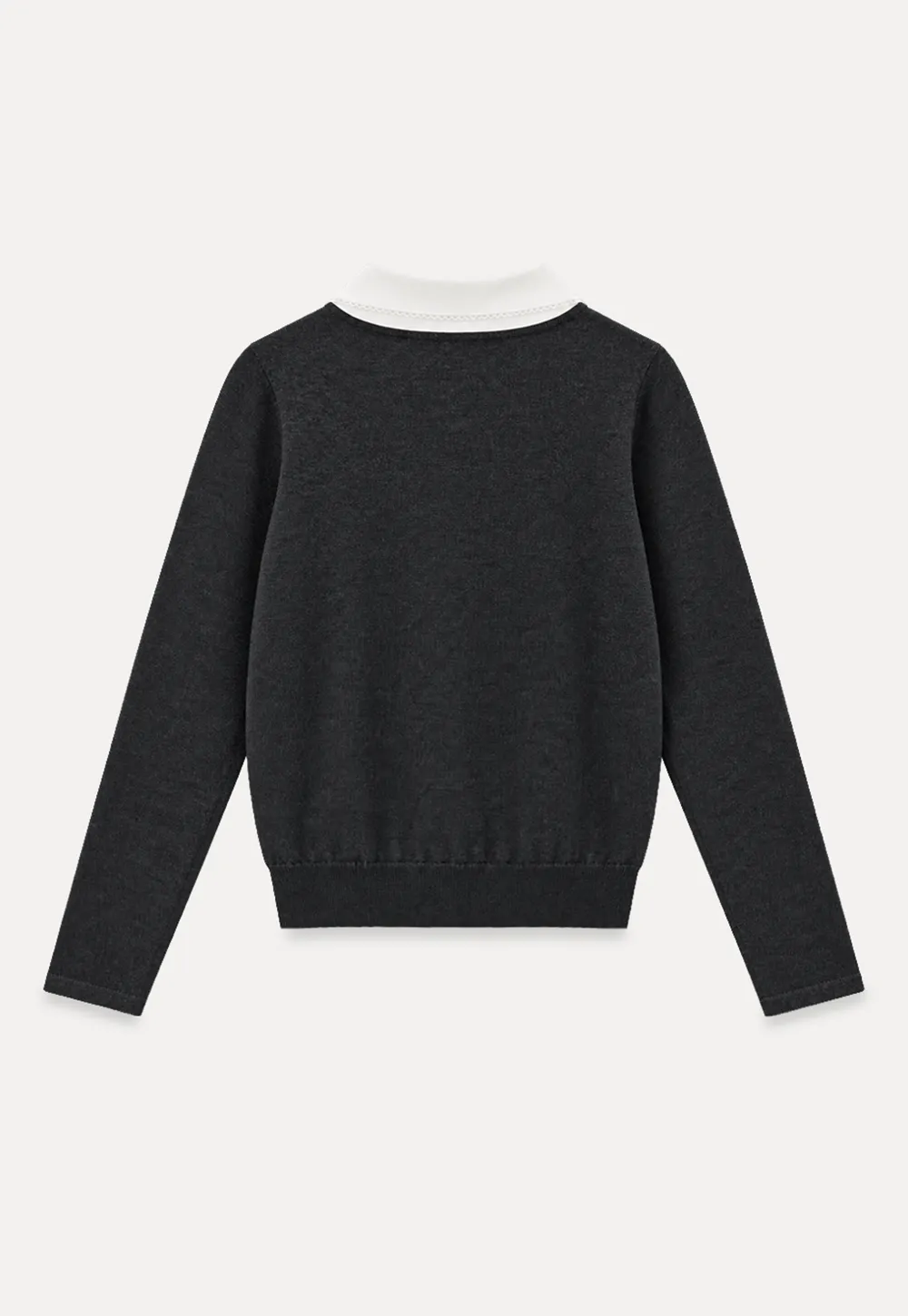 Peter Pan Collar Woolen Knit Sweater