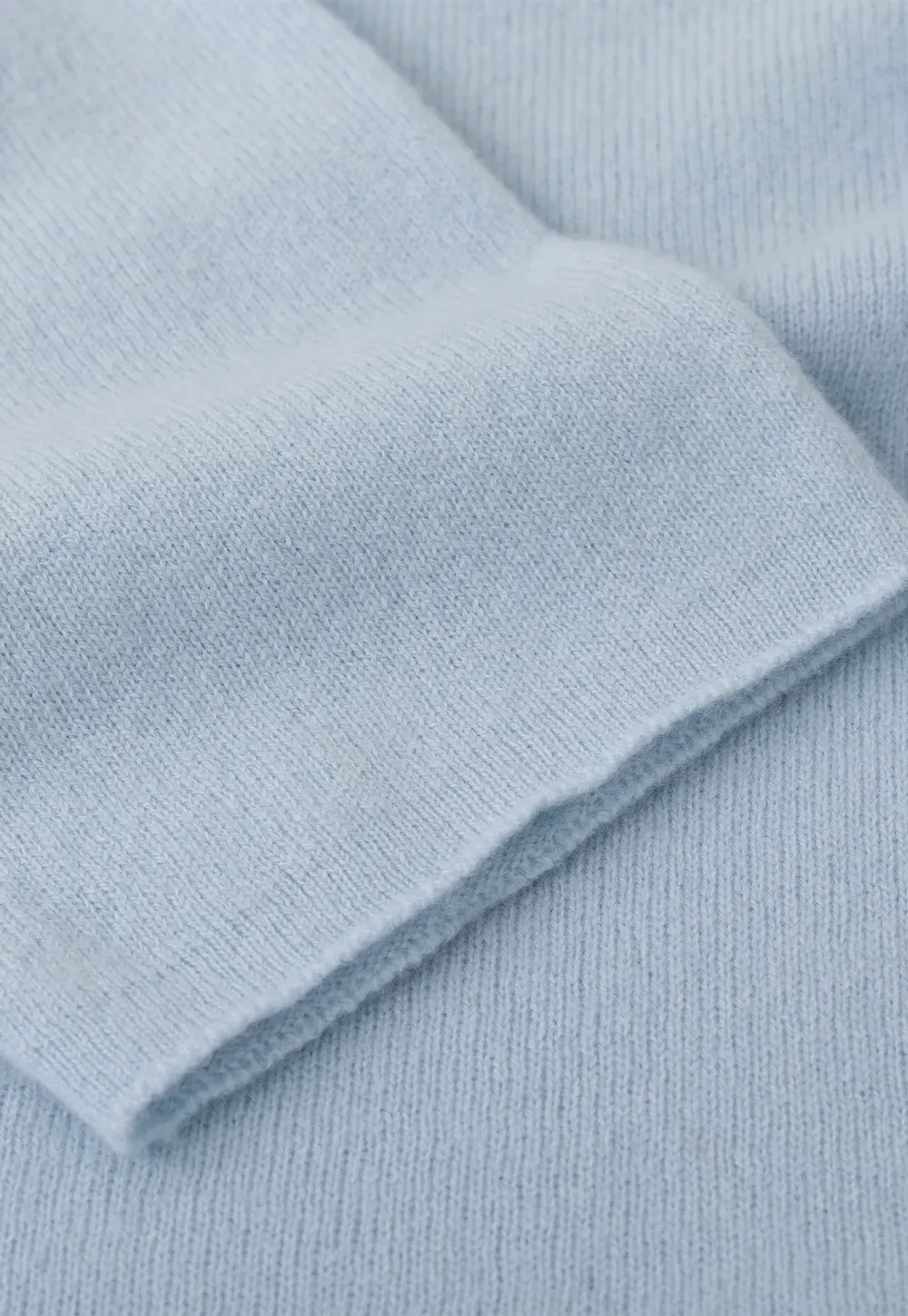 High Neck Short Sleeve Woolen Knit Sweater