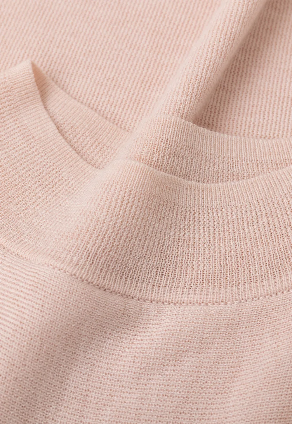 Cap Sleeve Layered Knit Sweater