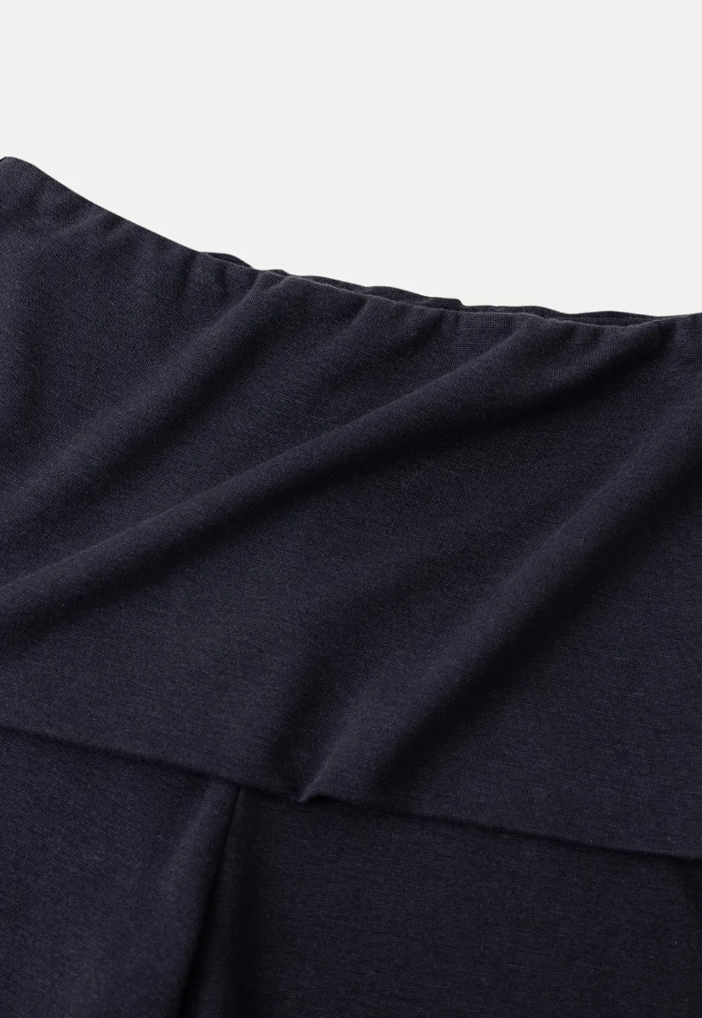 Tube Top with Drawstring Waist and Wide Leg Casual Pants