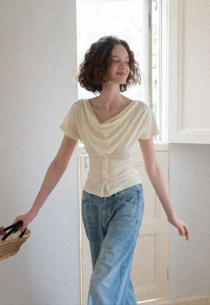 High Waist Wide Leg Denim Jeans